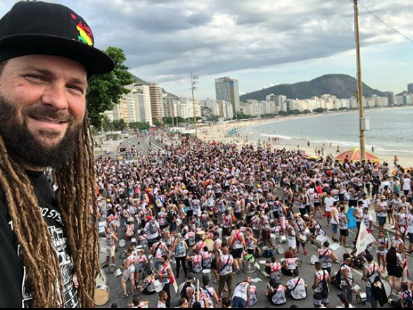 Christafari ministering with 'Bola de Neve' church in Rio de Janeiro.